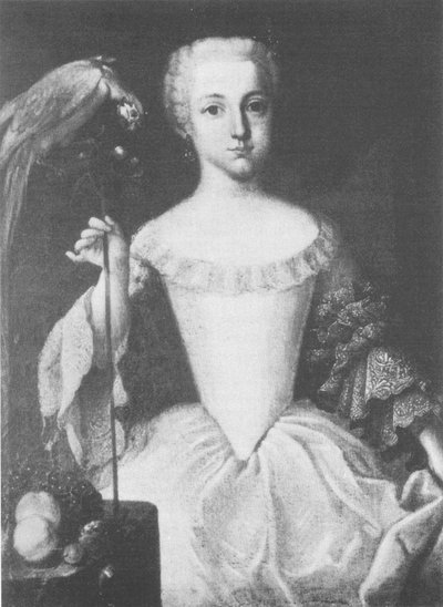 Portrait of Franziska Antonia von Falkenstein, née Franziska Antonia von Schauenburg (1744-1786) by Unknown